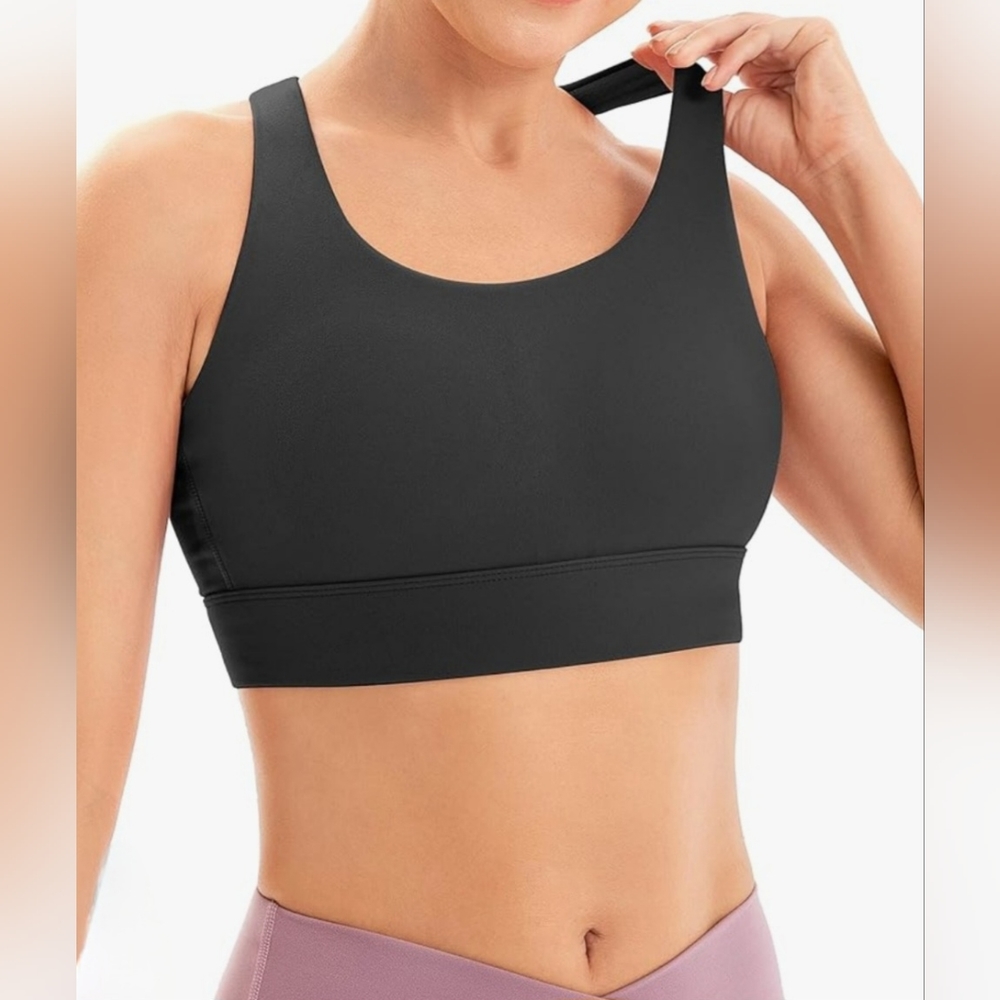 NWT Black IUGA High Impact Sports Bra Women's Size XL